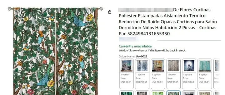 跨境卖家必看！波兰艺术家Elzbieta Malyska花卉版权维权来袭