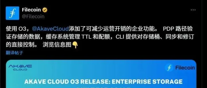 AkaveCloud 和 Filecoin 的合作与竞争推动了去中心化存储的发展。