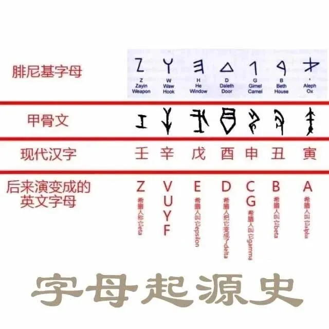 英文26个<em>字母</em>背后的故事，一起了解英语<em>字母</em>的起源史、含义<em>和</em>正确发音，