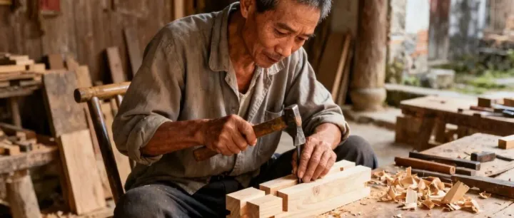 7080年代农村客家木匠人和那个时代农村生活