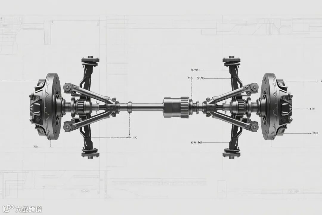 问界M9悬架结构图