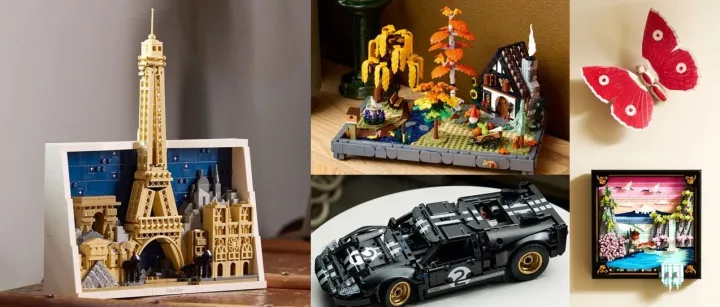 巴黎带领乐高新天际线登场！乐高集团正式发布4款2026年乐高成人线新品