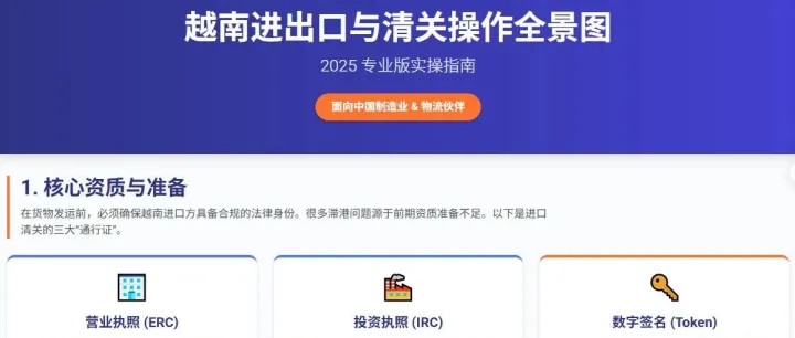 越南进出口与清关操作大全 (2025专业版)