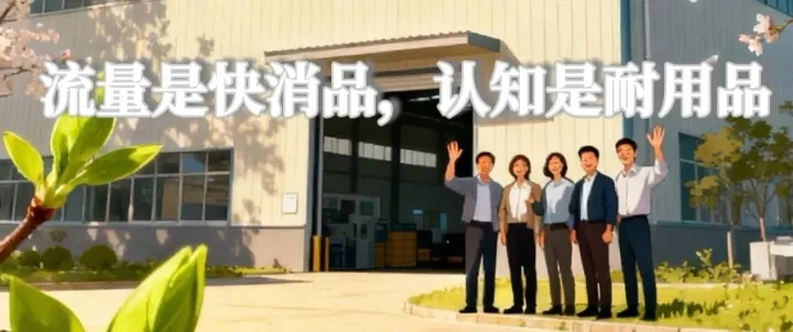 流量是快消品，认知是耐用品