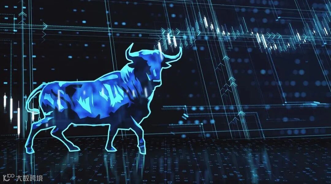 Artist rendering of a bull market.