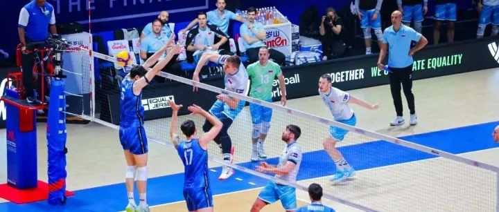 <em>意大利</em>男排3-1力克<em>斯洛文尼亚</em>