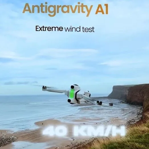 Antigravity A1全景无人机提前至12月发布