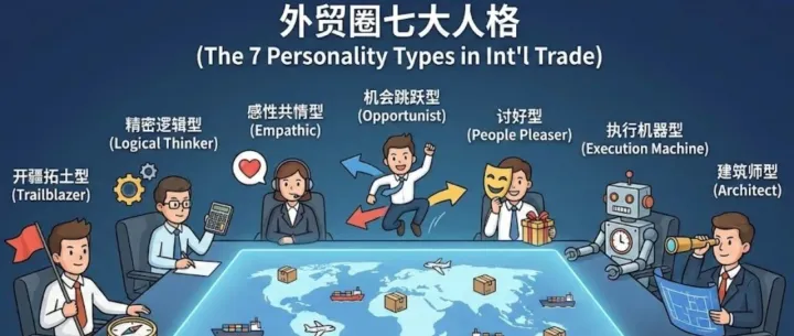外贸人对号入座：7种性格类型，你在哪一类？