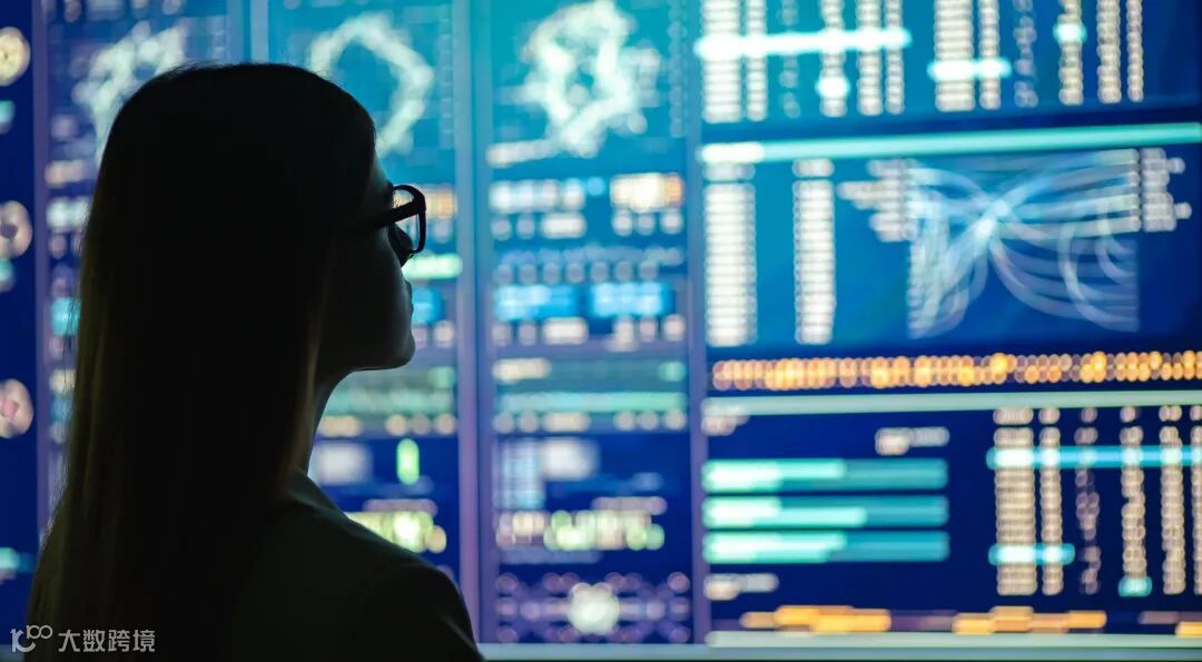 AI engineer looking at a dashboard.