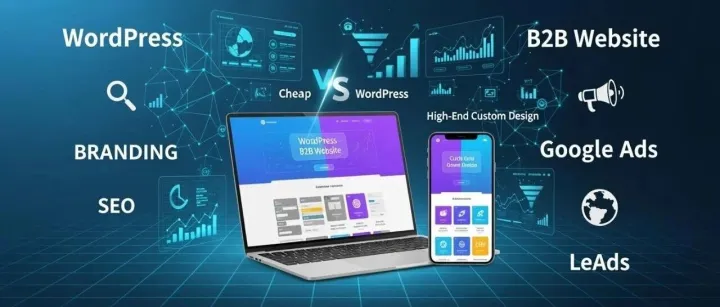 为什么WordPress定制建站能让你的外贸网站摆脱「廉价感」？