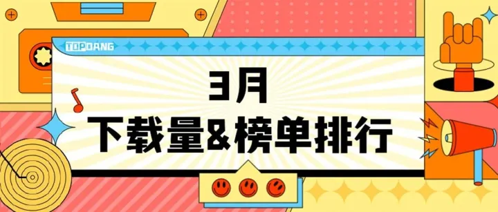 3月下载量&榜单排行—抖音3.8好物节全面开启，助力榜单提升至T9