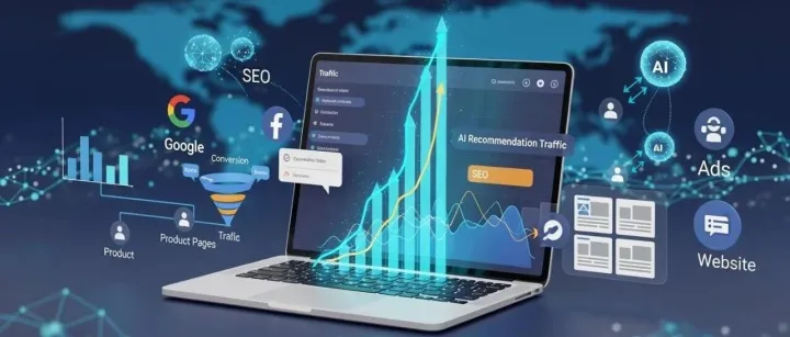 为什么说AI推荐流量是外贸独立站的下一个增长引擎？数据揭秘SEO之外的流量机会