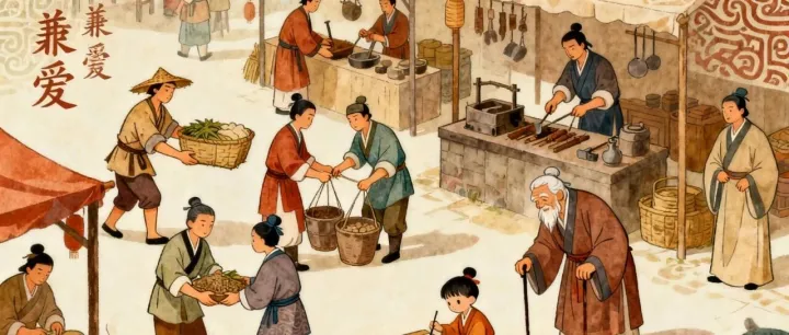 墨家的“兼爱”“非攻”<em>思想</em>