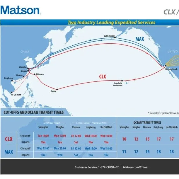 义乌直发美国！超大件海派专线：12天急速到港，双清包税到门