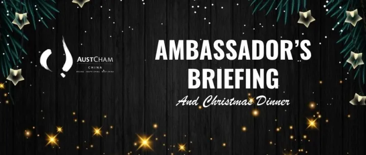 <em>Join</em> Us | Ambassador's Briefing and Christmas dinner