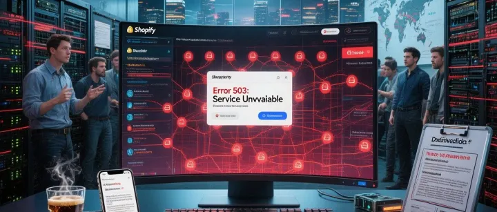 网络星期一，独立站Shopify大宕机！旺季商家却业务停摆！