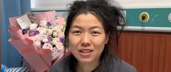 '<em>Cold</em> Beauty's hospital hair-wash goes viral after survival race