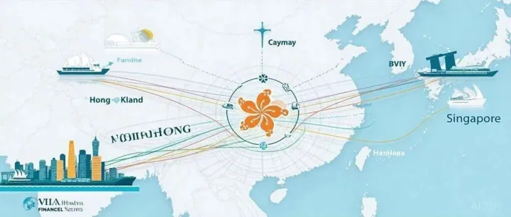 利用香港、开曼、新加坡、BVI公司搭建架构，解锁跨境新路径！
