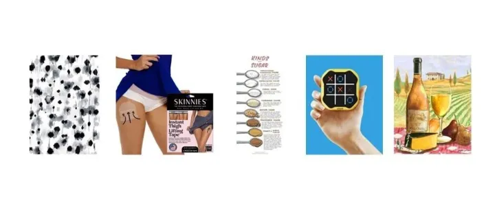 【一键避坑】水墨/美食/中西部主题插画、井字棋游戏<em>产品</em><em>图</em>、美容胶带，最新TRO风险全解析!