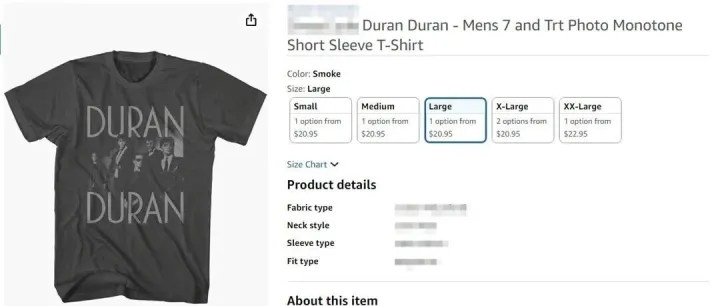 TRO冻结预警！Duran Duran乐队委托律所发起匿名维权案，侵权风险升级！