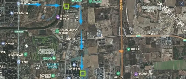 网友地铁18号<em>线</em>东<em>延</em>替代方案新设想！