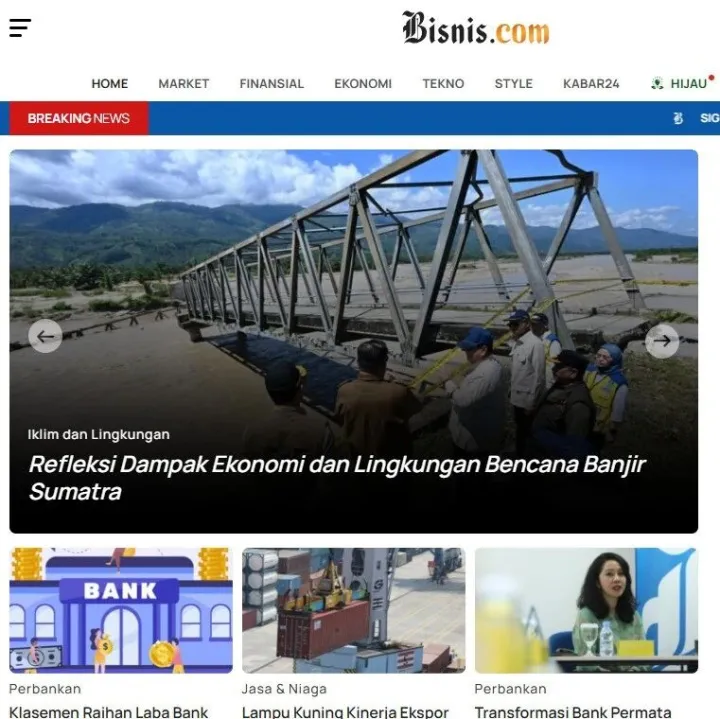 触达700万印尼商业精英：Bisnis.com，海外媒体发稿的理想门户