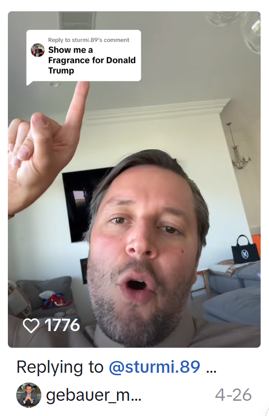 $249的特朗普同款香水，TikTok这回还带得动货吗？