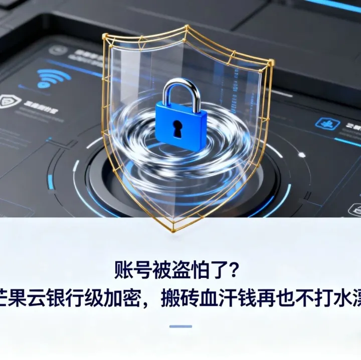 芒果云银行级<em>加密</em>，<em>搬</em><em>砖</em>血汗钱再也不打水漂