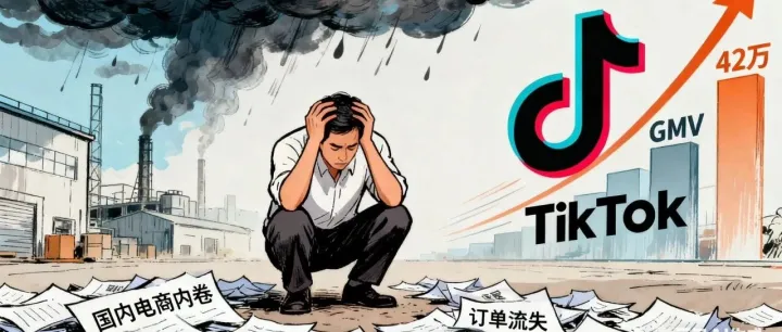一家做了 12 年外贸的工厂老板，被国内电商卷到绝望，却在巴西 TikTok 30 天做出 GMV 42 万…
