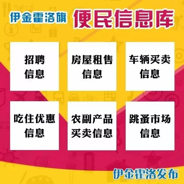 12月4日便民信息库（免费发布招聘、房屋租售、车辆买卖、吃住优惠、农副产品、跳蚤市场）