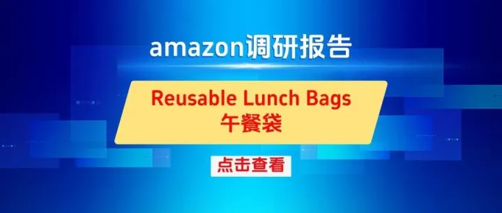亚马逊产品用户需求调研系列之13-Reusable Lunch Bags午餐袋