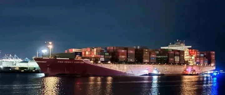 ONE失火集装箱船最新动态：排水至少要等一周时间