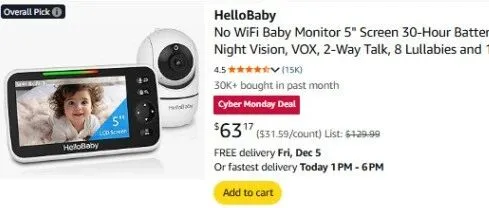 婴儿监护器卖出百万台，亚马逊大卖二次冲击港股IPO!