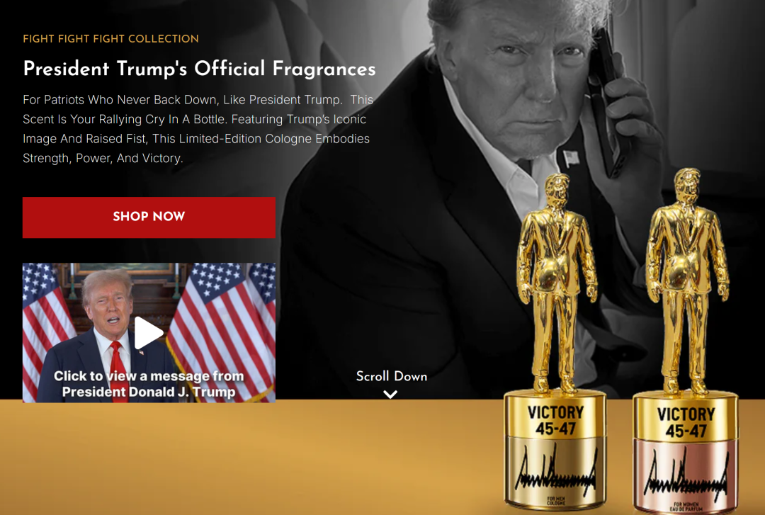 $249的特朗普同款香水，TikTok这回还带得动货吗？