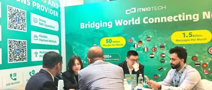 颂量亮相ME GCCM 2025，以智能通讯连接未来新机遇