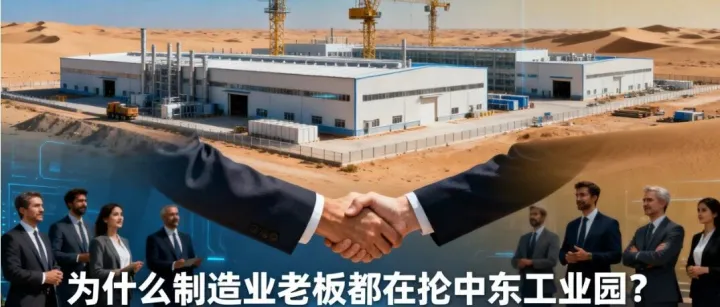 为什么制造业老板都在抢中东工业园？