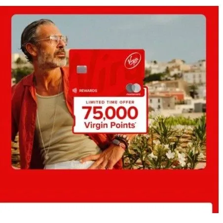 Synchrony Virgin Red 信用卡：限时 75k 开卡奖励