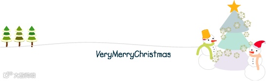 圣诞节分割线
