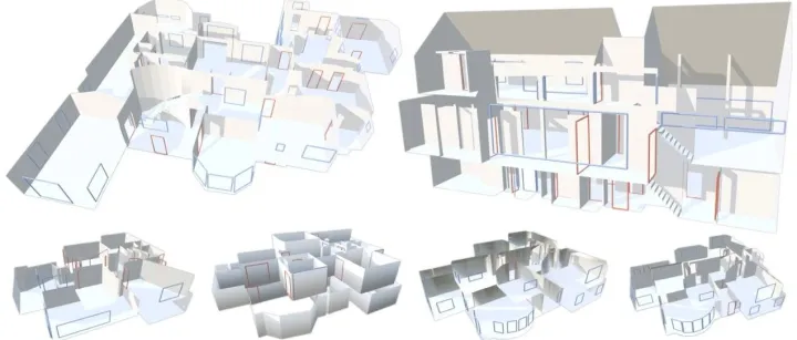 ETHZ&谷歌&斯坦福NeurIPS 2025新研究：从几张图片恢复建筑的三维CAD结构，代码和数据将开源