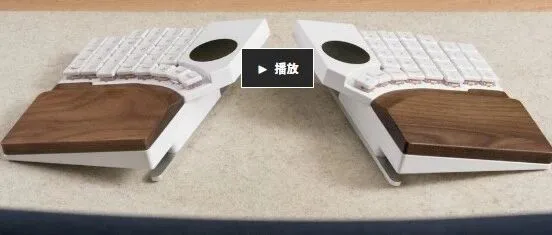 硬件出海|海外众筹新品速递-便携式分体人体工学键盘拿下超136万！