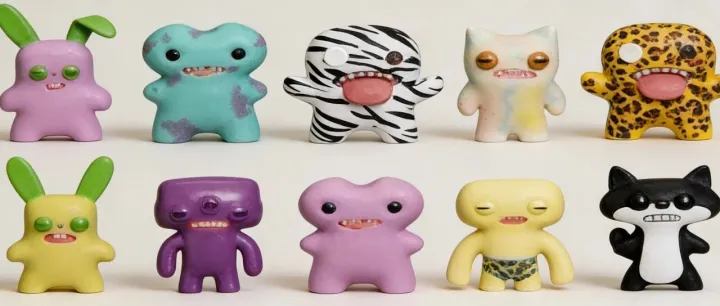 英国版 Labubu 凭借“反精致”审美，走红国内外潮玩市场
