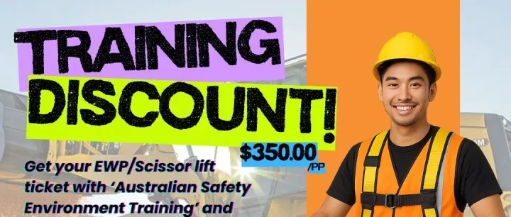 Training Offer! EWP/Scissor Lift Certificate for Only $350!