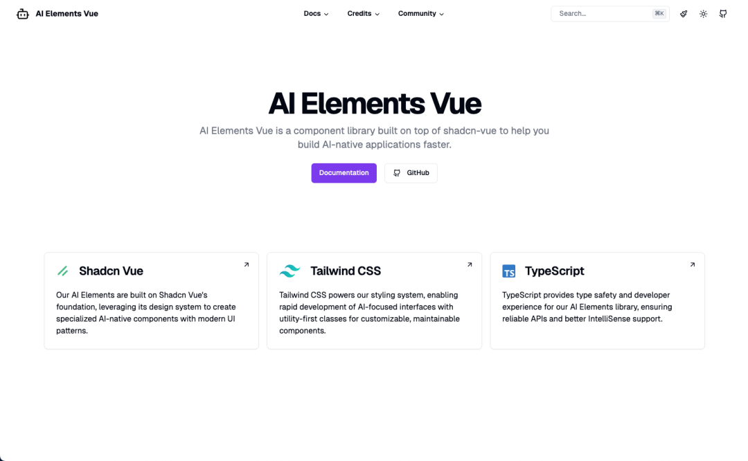 尤雨溪力荐！AI Elements Vue 发布！全新的 AI 组件库！- 大数跨境
