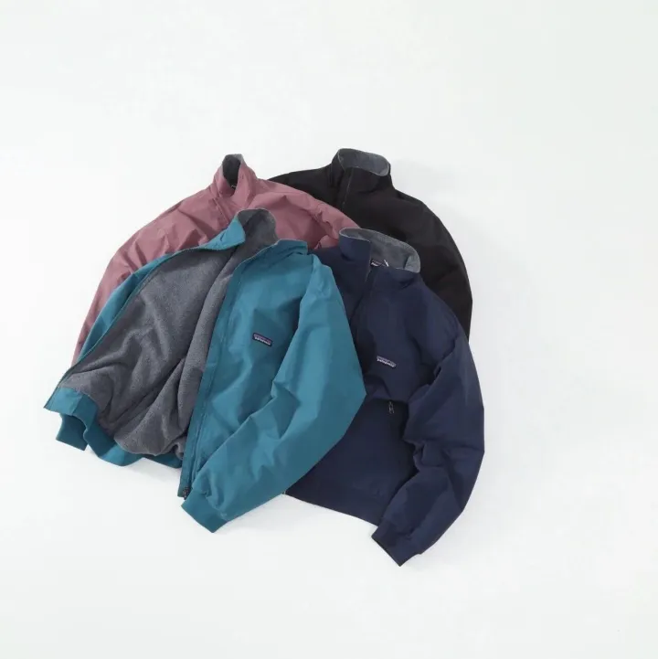 复古飞行抓绒夹克