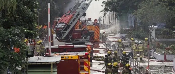 香港大埔火灾灭火救援工作完成