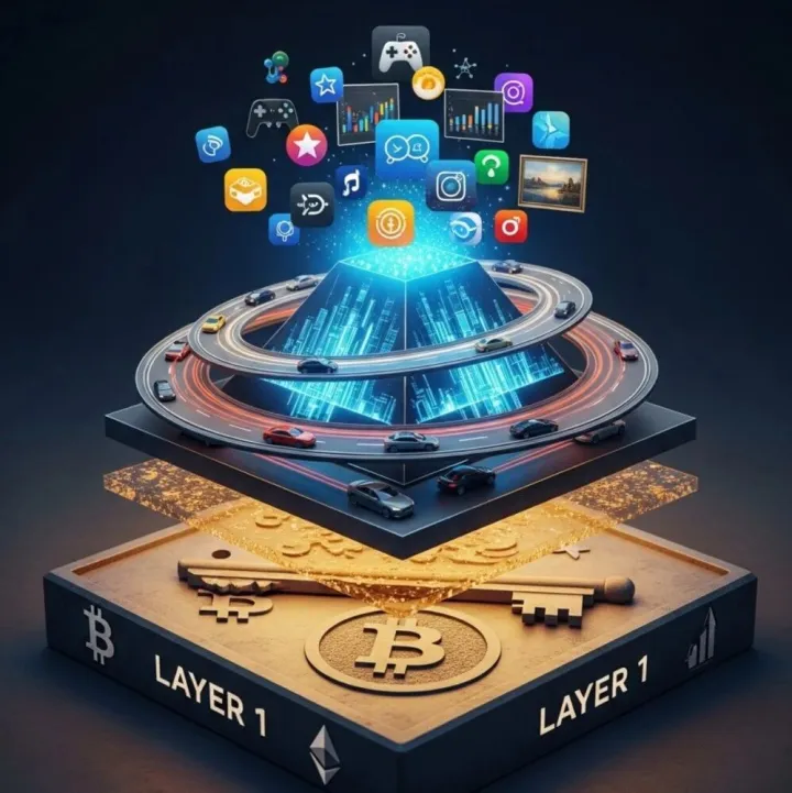 从地基到应用乐园：一文读懂区块链的L1、L2、L3分层架构