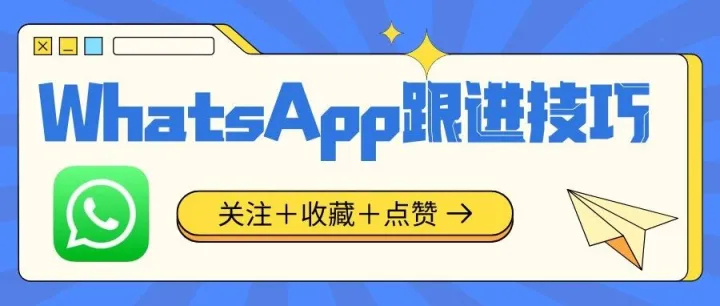 <em>WhatsApp</em>高效跟进客户<em>实</em><em>操</em>！