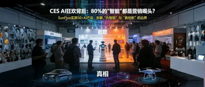 《<em>CES</em> AI狂欢背后：80%<em>的</em>“智能”都是营销噱头？》