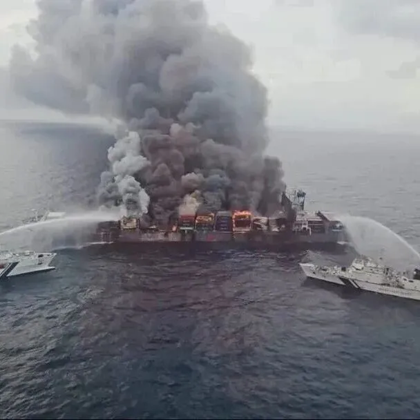 【物流播报】WAN HAI 503，船上仍有375个柜子待处理