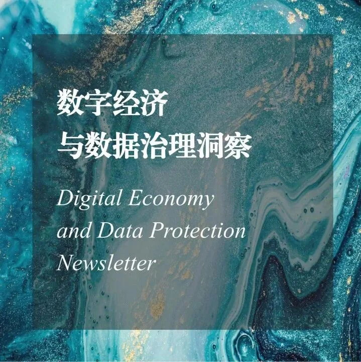 Digital Economy and <em>Data</em> <em>Protection</em> Newsletter（25.20）